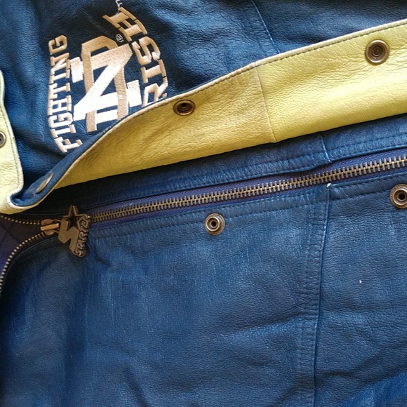 VTG Starter Leather Jacket, L - Picture 4 of 16